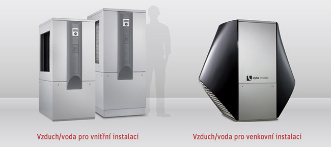 Tepelná čerpadla alpha innotec vzduch/voda LW 251 a LW 351 s výkony až 31 kW