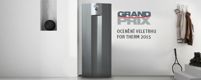 Tepelné čerpadlo země/voda alpha innotec SWC - ocenění GRAND PRIX veletrhu FOR THERM 2015